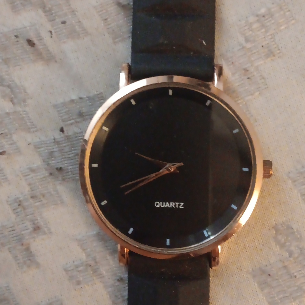 Black Quartz Watch